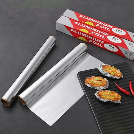 Thickened Aluminum Foil Roll Food Grade Outdoor Barbecue Aluminum Foil Heavy Duty Household Baking Disposable Foil for Grilling Roasting Baking And Food Storage to Preserve Freshness Thickened Aluminum Foil Roll Food Grade Outdoor Barbecue Aluminum Foil Heavy Duty Household Baking Disposable Foil for Grilling Roasting Baking And Food Storage to Preserve Freshness