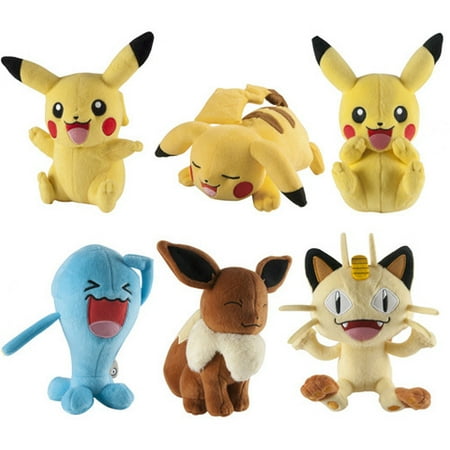 Pokemon - Tomy Uk 8 Basic Plushs16