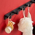 thumbnail image 3 of Mosiee Nordic Style Solid Aluminum Hooks No Drilling For Durable & Versatile Storage, 3 of 8