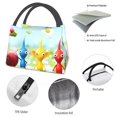 thumbnail image 6 of Lsque Pikmin Pattern Portable Insulation Lunch Bag, Insulated Food Delivery Bag, Meal Grocery Tote Insulation Bag Large Capacity Reusable Warming Bag, 6 of 9