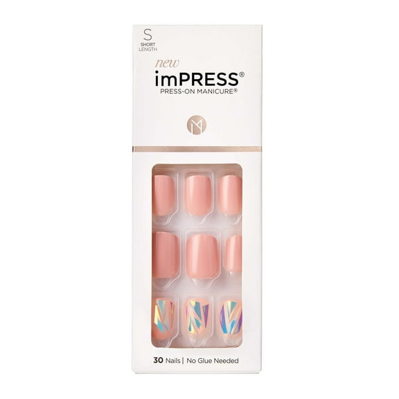 KISS imPRESS Press-on Manicure - Miracle, Short
