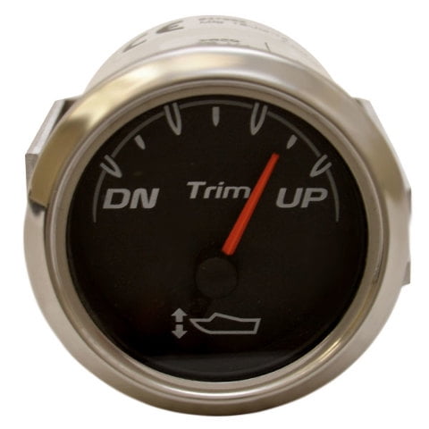 Ranger Boat Trim Gauge 2030461 | Beede 947982 Black 2 Inch