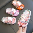 thumbnail image 5 of Xfvqtps Girls Lovely Rabbit Cartoon Slippers EVA Non Slip Summer Slippers Exposed Toe Slipper Children's New Sandals Boy Baby Soft Soles Toddler Shoes Orange, 5 of 5