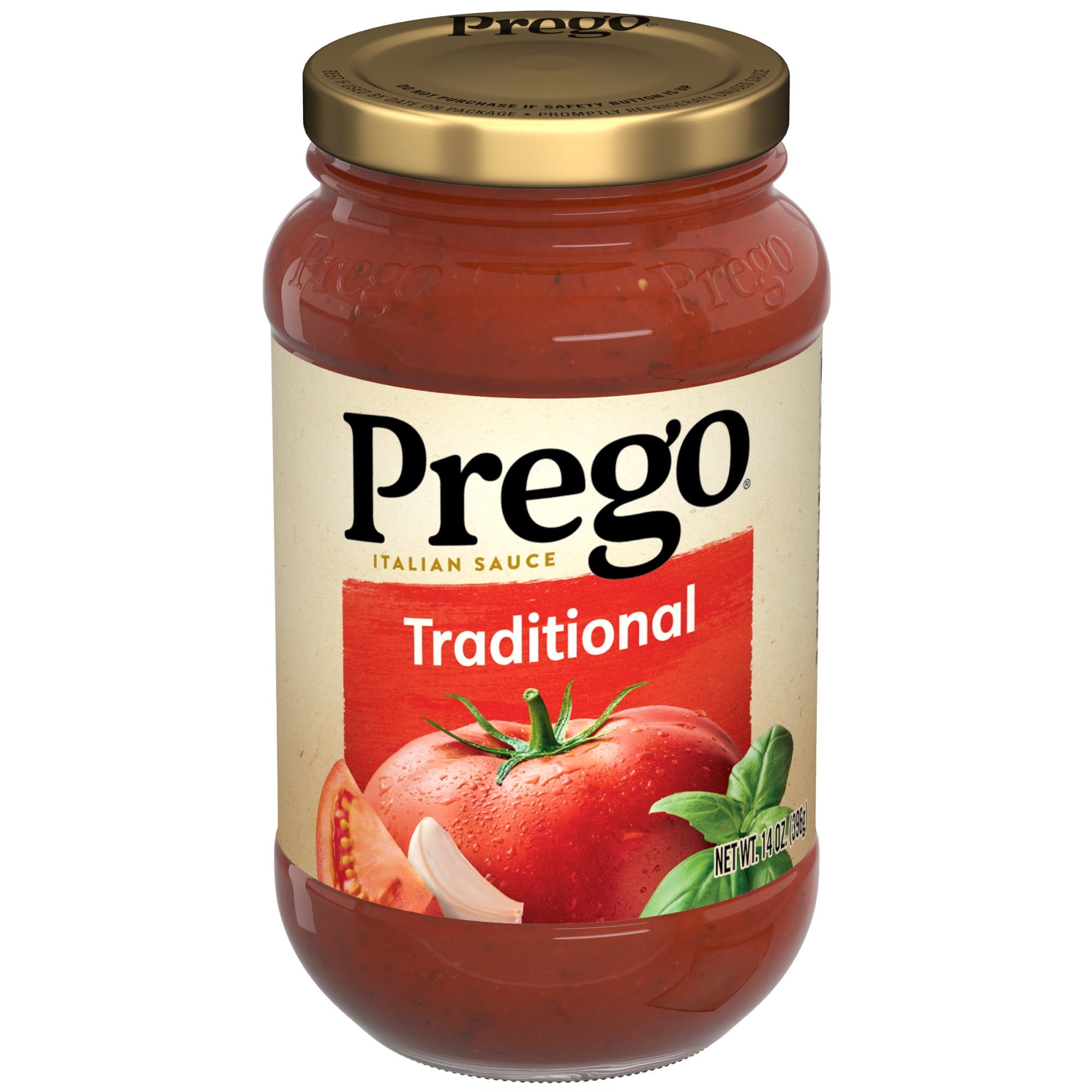 Prego Traditional Spaghetti Sauce 14 Oz Jar