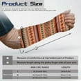 thumbnail image 6 of Jiueut Aztec Tribal Arm Cast Cover Arm Wrist Elbow Protection Cover Size L Wrist Cast Cover for Shower Washable Cast and Bandage Protector Decorative Arm Cast Cover, 6 of 7