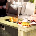 thumbnail image 4 of Outsunny 43" Propane Fire Pit Table with Waterproof Cover 50,000 BTU, 4 of 10
