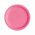 thumbnail image 1 of Unique Industries' Hot Pink Round 9" Dinner Plates, 20ct, 1 of 3