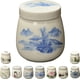 thumbnail image 1 of 2026New  Mini Vintage Ceramic Coddled Egg Cups, 220ml Egg Cooker Dessert Cups for Breakfast, with a Twistable Lid, Temperature Resistant, Table Treasure Chawanmushi Steamed Eggs, 1 of 8