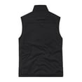 thumbnail image 3 of 50% off Clear! safuny Multiple Pockets Outdoor Sports Photography Jacket for Men Standing Collar Zipper Holiday Sleeveless Lightweight Athletic Casual Waistcoat Coat Clearance Black XXL, 3 of 8