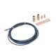 thumbnail image 5 of 194011, Consejo de soldadura de MIG Bonzle Diffuser Liner Profesional Reemplazo de Revestimiento de 15 Pies Kit de Accesorios de Pistola Mig para Antorcha, 5 of 7