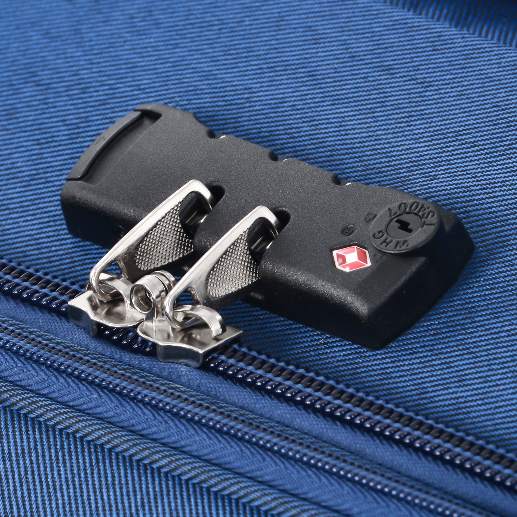 Softside Suitcase, Softside Luggage Expandable 3 Piece Set Suitcase Upright Spinner Softshell Lightweight Luggage Travel Set-22/26/30 inches, Blue Softside Luggage,Polyester Softside Checked Luggage