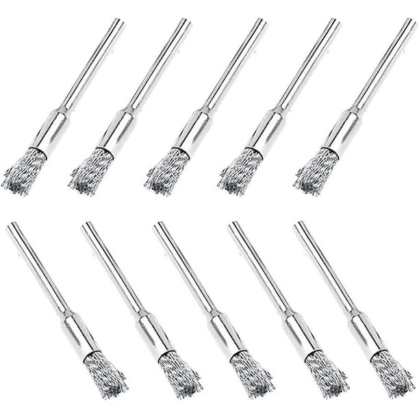 Cepillo De Alambre Para Taladro 30 Piezas Cepillo De Alambre Circular Kit De Limpieza De Pulido De Alambre De Metal Para Cepillo De Pulido De Taladro Eléctrico, Plata, 5mm/15mm/25mm Banban ShuxiuWang 8390611112622