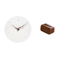 thumbnail image 1 of Reloj De Pared Decorativo Silencioso Y Organizador Multifuncional De Pañuelos Desechables De Polipropileno Para El Hogar, La Cocina, La Oficina O El Estudio., 1 of 8