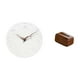 thumbnail image 1 of Reloj De Pared Decorativo Silencioso Y Organizador Multifuncional De Pañuelos Desechables De Polipropileno Para El Hogar, La Cocina, La Oficina O El Estudio., 1 of 8