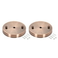 thumbnail image 5 of Uxcell Lamp Ceiling Plate Light Canopy Kit Ceiling Pendant Plate 4.7" x 0.71" Red Bronze 2 Pack, 5 of 5