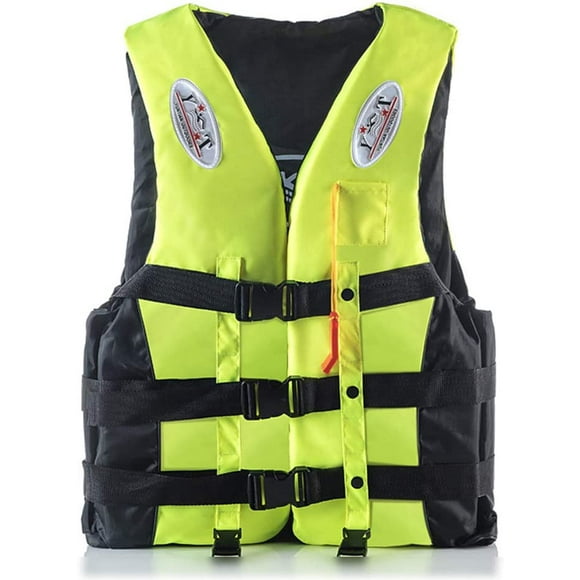 Swim Life Jacket, Life Vest for Adults, Water Sports High Visibility Life Jackets for The Whole Family