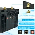 KEPWORTH 12V Lithium Battery 200A BMS, Cold Crank Amp Top Post for ...