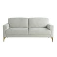 thumbnail image 2 of Studio Living Mayfield Modern Sofa, Ivory Woven Fabric, 2 of 8