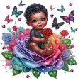 thumbnail image 1 of Kit 5D DIY Con Forma Especial Parcial Rosa 30x30cm, 1 of 9