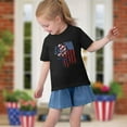 thumbnail image 4 of MKOSPLRT 3-10 Years American Flag Shirt Toddler Boys Girls Patriotic T-Shirt USA Flag Graphic Tshirts 4th of July Tee Tops, 4 of 8