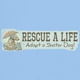 thumbnail image 3 of CafePress - Rescue Dog Quote Light T Shirt - Men's Classic Graphic T-Shirt, 3 of 5