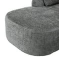 thumbnail image 2 of MAYEERTY Boucle Sofa 3 Seater for Living Room Oversized Comfy Sofa L-Shape Sofa Couch with Chaise Home Furniture Sleeper Sectional Sofa for Apartment, Office Left Hand Facing (Gray), 2 of 25