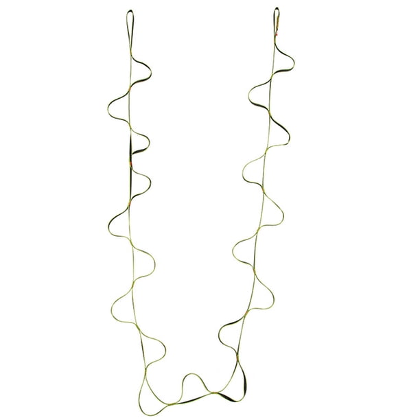 Naiovety Escalada Paso Sling Rock Climb Aider Fiable Conveniente Cuerda de escalera Herramienta profesional de espeleología para deportes al Escalada Verde