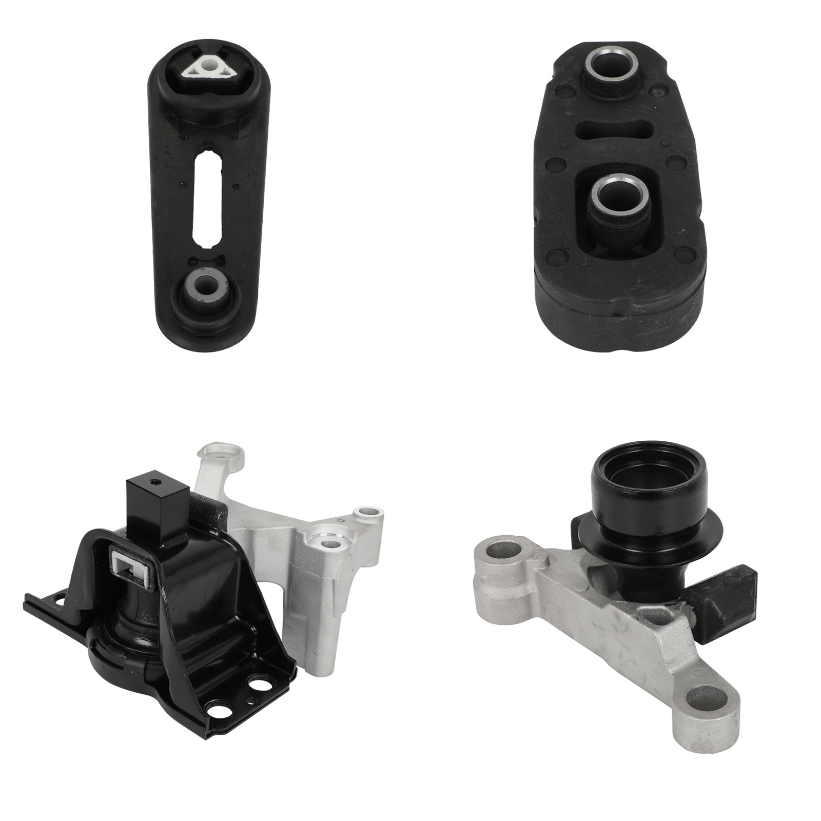 ECCPP Engine Motor Mount Transmission Mount and Torque Strut Mount Set (Automatic CVT Transmission) Fit For Nissan Sentra 2007 2008 2009 2010 2011 2012 2.0L A4318 A4345 A4348HY A4346