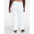 thumbnail image 3 of Terra & Sky Women's Plus Signature High Rise Straight Leg Jeans with Control Panel, Sizes 16W-28W, 3 of 5