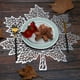 thumbnail image 5 of Oioii Fall Leaves Placemats,Harvest Maple Leaf Place mats, Thanksgiving Autumn Decorations, Table Mats for Home Kitchen Dinning Table, 5 of 6