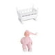 thumbnail image 1 of 1:12 Cuna Cama + Muñeco Lindo Decoración de Muñeca, 1 of 9