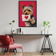 thumbnail image 5 of Adult 1000 Piece Wooden Jigsaw Puzzle – Yorkshire Terrier With Heart Love Theme, Challenging Brain Teaser, Difficult Puzzles for Dog Lovers, Gift for Pet Memorial, 5 of 8