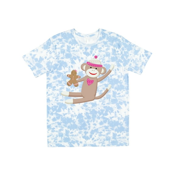 Inktastic Sock Monkey Gingerbread T-Shirt