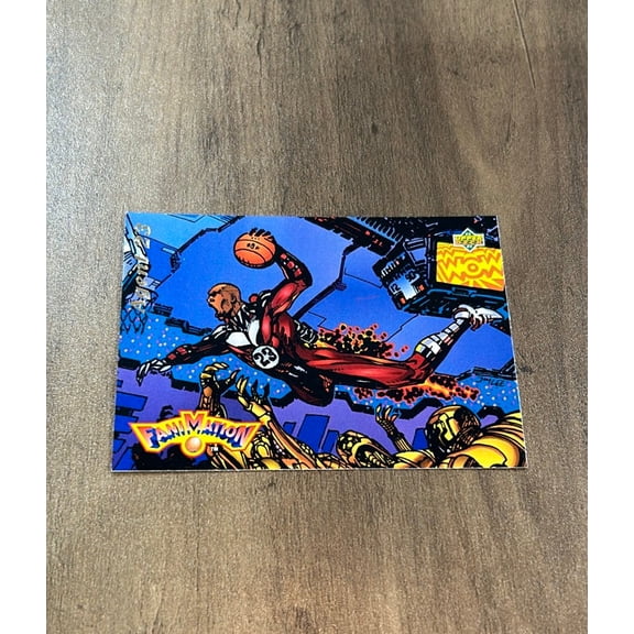 Michael Jordan NBA Chicago Bulls 1992-93 Upper Deck 506 Agent 23 trading card
