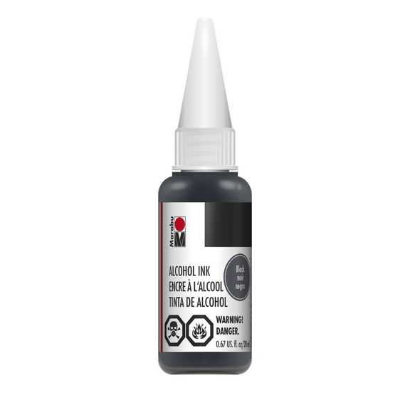 Marabu Alcohol Ink - Black 20ml