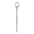thumbnail image 3 of FJC Finejewelers 14 kt White Gold Cross Charm 29 mm x 15 mm, 3 of 6