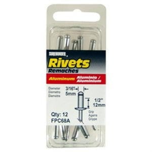 

Surebonder Aluminum Rivet Long 3/16-In. Dia. 12-Pk. 5 Pack