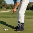 thumbnail image 4 of Funny Golf Ball Socks for Men Women Dad Teen Boys - BORN TO GOLF FORCED TO WORK Crazy Silly Novelty Funky Cool Socks- Golfer Accessories Birthday Fathers Christmas Fun Gifts Stocking Stuffers, 4 of 7