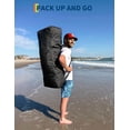 thumbnail image 2 of BeesClover Inflatable Stand Up Paddle Board, Paddle Boards with Premium Accessories, Non-Slip EVA Deck, Ultra-Light Carry Bag Pump, SUP for Youth & Adults of All Skill Levels, 2 of 7