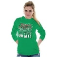 thumbnail image 4 of Xmas Elves Reindeer Sleighs Oh My Long Sleeve TShirt Men Women Brisco Brands S, 4 of 6