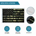 thumbnail image 6 of Green American Flag Placemats Set of 4, Wooden Grain Washable Wipeable Table Mats for Dining Tables, Indoor Outdoor Kitchen Place Mats for Holiday Party Table Decor, 6 of 9