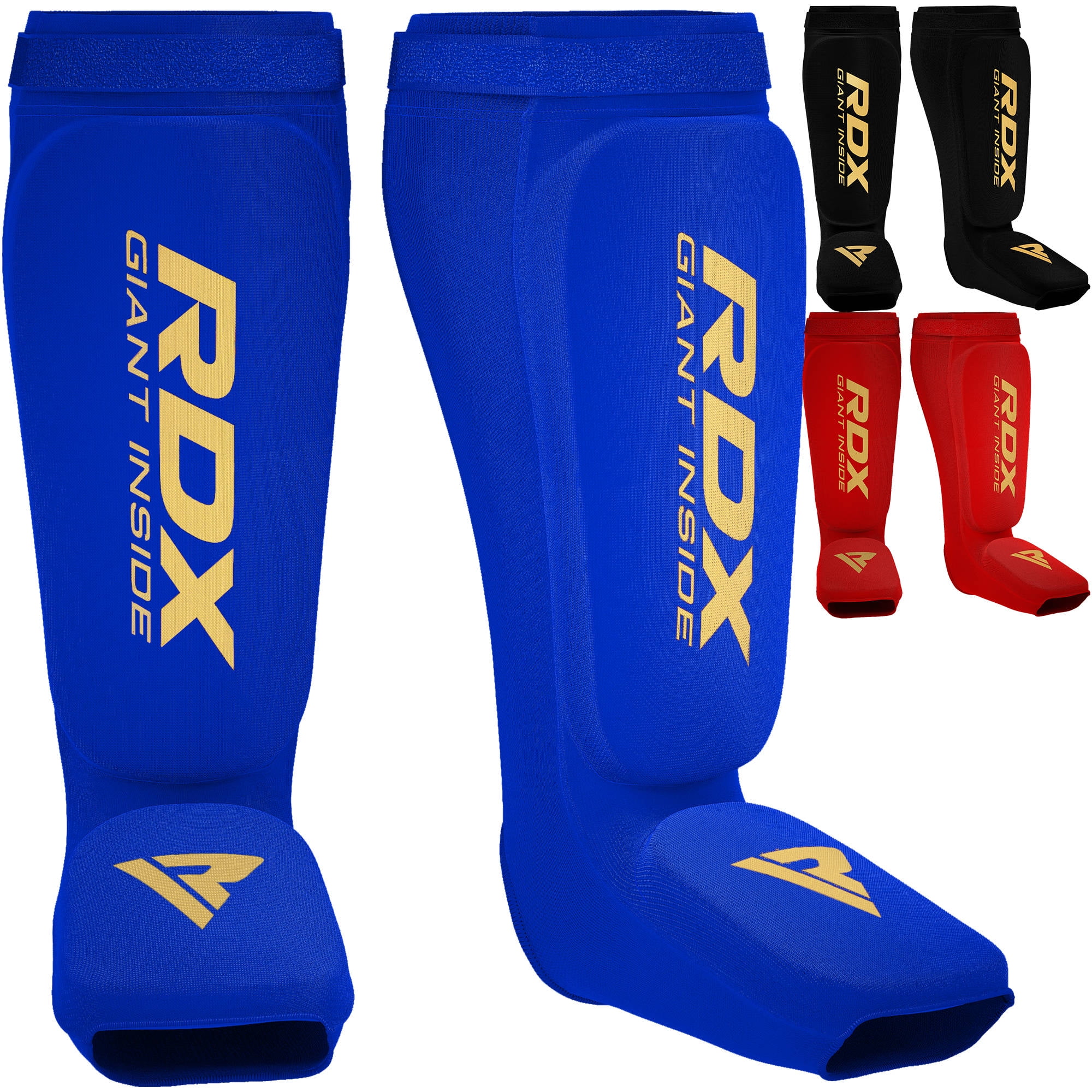 Protège-tibias De Kickboxing Et Muay Thai – Rembourrage Mousse, Housse Nylon, Fermeture Ajustable Antidérapante, Protection Cou-de-pied