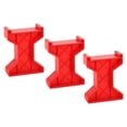 thumbnail image 2 of Yinanstore 2x 3pcs/set Train Bridge Piers Wooden Railway Accessories Model Train Bridge Part, 2 of 8