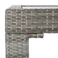 thumbnail image 6 of Safavieh Balcony Bar Height Outdoor Dining Table Set, Gray, 6 of 14