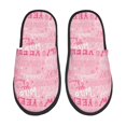 thumbnail image 1 of Fotbe Western Cowgirl Pantuflas Peludas para Mujer con Estampado, Zapatillas de Peluche, Zapatos de Invierno para Casa, Uso Interior y Exterior-Large, 1 of 8