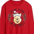 thumbnail image 2 of Disney Winnie The Pooh - Tis The Season To Be Jolly Christmas - Men's Long Sleeve T-Shirt, 2 of 4