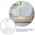thumbnail image 4 of Action Figure Stand Plastic Adjustable Action Figure Display Stand Model Stand, 4 of 9