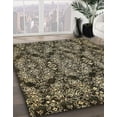 thumbnail image 2 of Ahgly Company Indoor Rectangle Abstract Dark Khaki Green Abstract Area Rugs, 5' x 8', 2 of 6