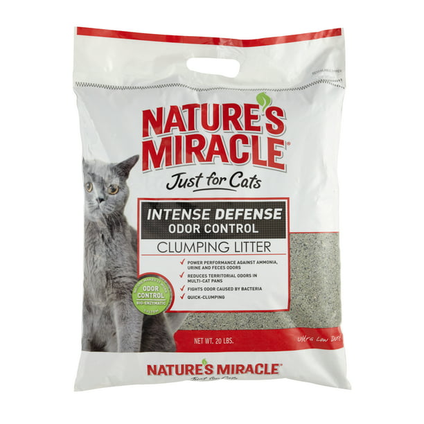 Nature’s Miracle Just For Cats Intense Defense Odor Control Clumping