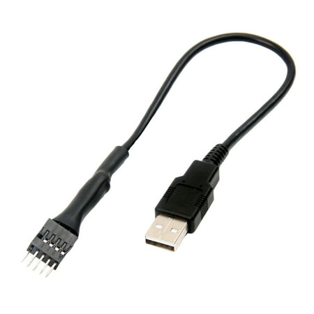 Internal USB Hubs 9Pin Header Male to Type A Male Motherboards Extension Cable